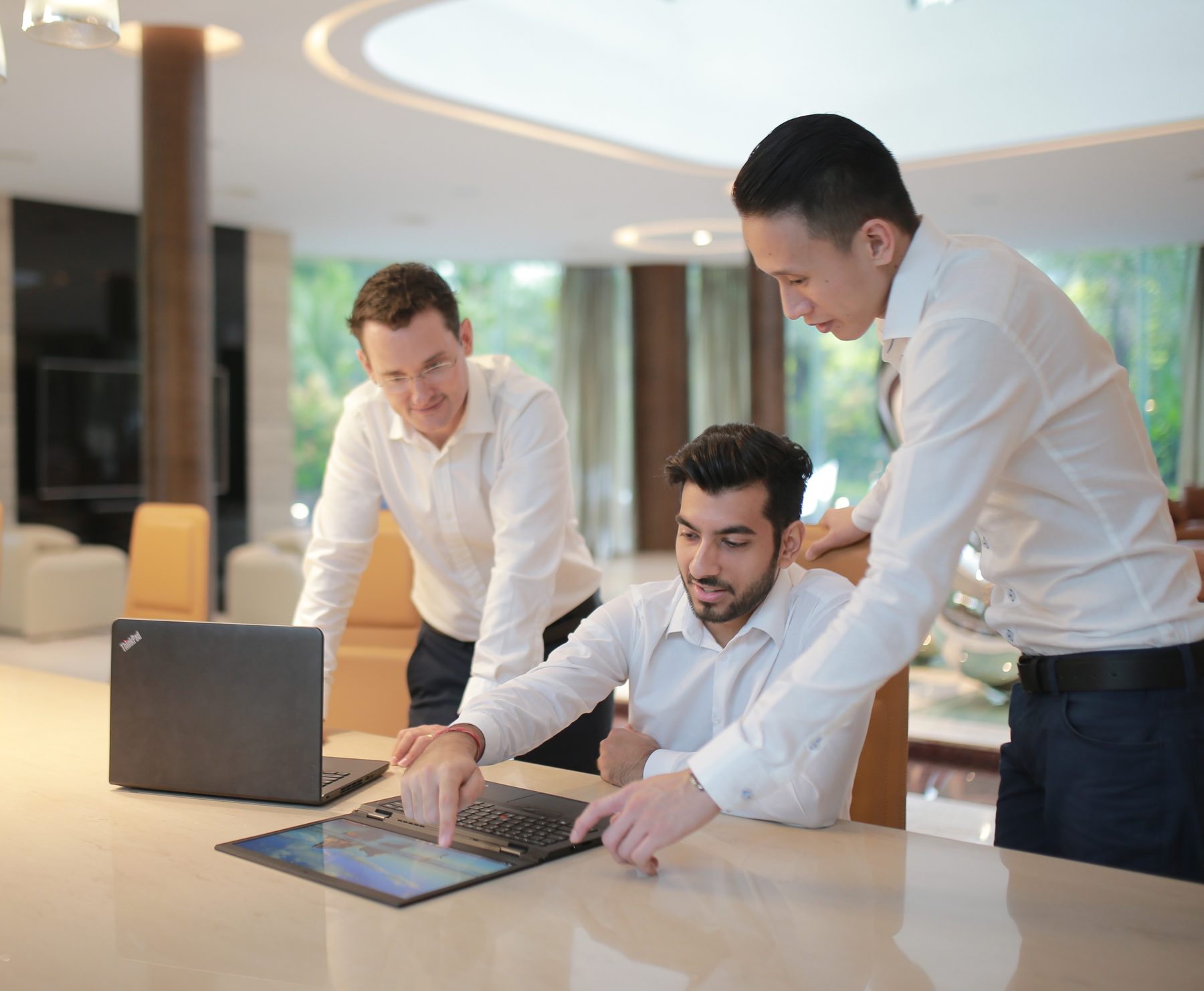 Fireshot team collaborating on a residential technology project